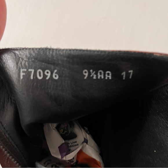 Cole Haan Chocolate Leather Ankle Boots - Picture 5 of 8